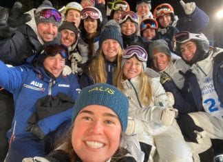 Mogul skier, Britt Cox – when injury makes you a better team player