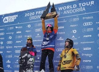 Michaela Davis Meehan first Aussie to WIN a Freeride World Tour event!
