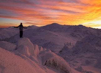 Thredbo launches snow cat sunrise first tracks with Olympians