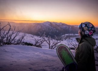 Who needs chairlifts? Falls Creek resort is open with all the snow fun