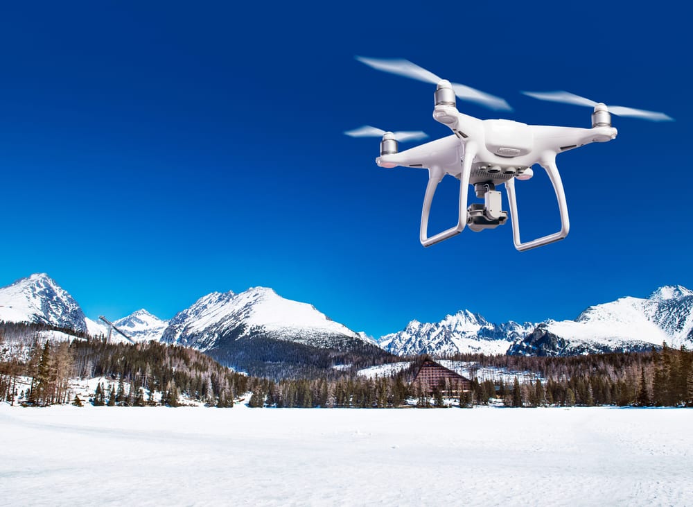 Amazon patents drone to pull skiers and boarders up hill SnowsBest