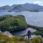 Looking across Port Davey