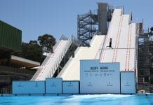 Australia’s new aerial and mogul water ramps officially named