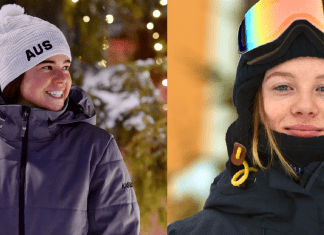 Go skiing with Britt Cox and snowboarding with Tess Coady