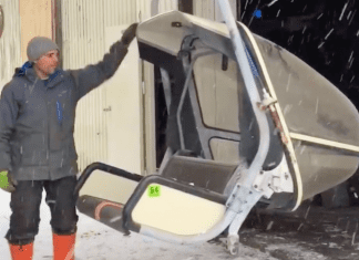 Chisenupuri bubble chairs up for grabs, a piece of Japan ski history