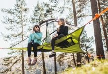 Mt Hotham’s new eco-glamping treetop tent experience this summer