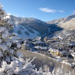 Winter Scenic In Beaver Creek, CO.