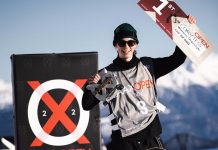 Tess Coady takes GOLD at LAAX Open snowboard slopestyle Tess Coady Australia Snowsports athlete