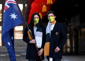 Who is marching for Australia in the Opening Ceremony and when
