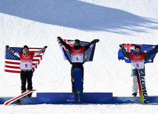 NZ Sadowski-Synott GOLD, AUS Coady bronze snowboard slopestyle!