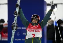 Australia’s Jakara Anthony wins GOLD in moguls in Beijing