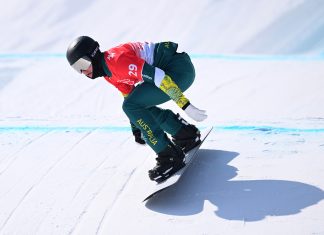 2018 silver medallist, Jarryd Hughes, bows out in Beijing SBX heats