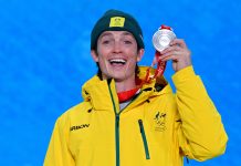 Gallery: Scotty James silver medal ceremony in Beijing