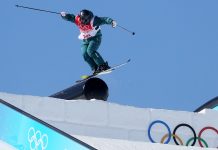 Aussie skier Abi Harrigan competes in Beijing with broken leg