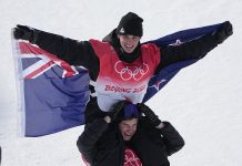 Kiwi Nico Porteous takes GOLD in ski halfpipe in Beijing