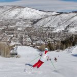 Aspen Mountain ski run, Colorado.