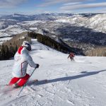 Aspen Mountain ski run, Colorado.