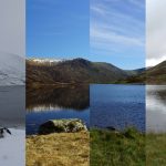 A,Composite,Landscape,Image,Of,Loch,Callater,In,The,Scottish