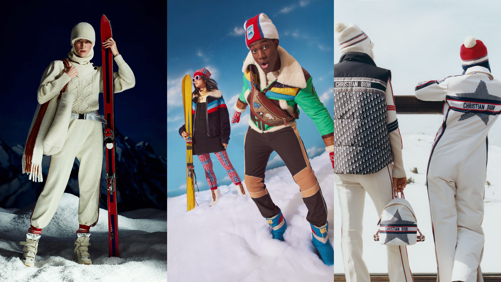 Louis Vuitton's latest ski capsule includes a snowboard and skis