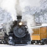 Durango,And,Silverton,Narrow,Gauge,Railroad,,Colorado,,Usa