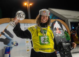 Snowboarder Valentino Guseli, youngest Aussie to win a FIS WC Crystal Globe