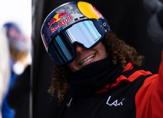 Aussie Guseli, first to podium three disciplines in one season
