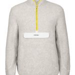 FW22-MEN-ICL-REALFLEECE™-HIGH PILE-LS-HALF-ZIP-ECRU-HTHR-SHINE-0A56JU723