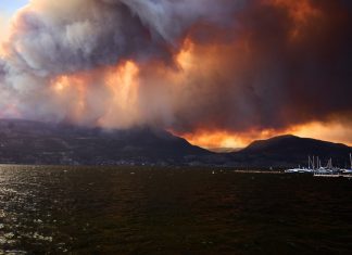 British Columbia, Canada state of emergency, Kelowna on fire