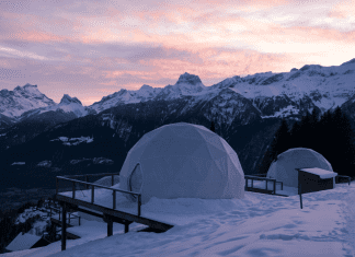 Igloos, pods, trains and wine barrels – Switzerland’s coolest ski hotels