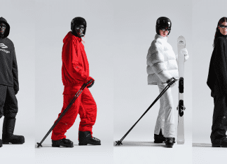 Balenciaga launch high end ski and board collection including $8500 skis