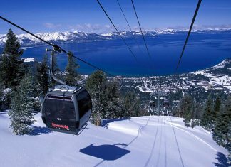 Snowboarder stuck in ski resort gondola overnight in California