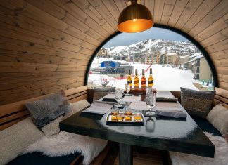 Did you know you can dine in a whiskey barrel in Steamboat Colorado?