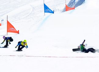 Josie Baff wins FIS WC silver in Steve Bradbury style SBX finish