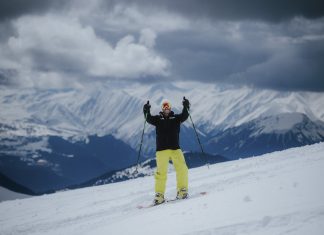 We sent Steve to France to ski with three Aussie Winter Olympians…this happened