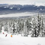 Skiing at Hudson Bay Mountain in Smithers,