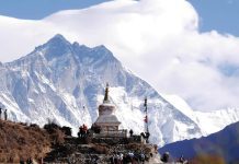 You’re invited to a 50th birthday party with Everest as a backdrop
