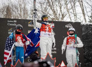 Laura Peel takes back to back FIS WC aerials gold, Ashleigh Frigo wins bronze