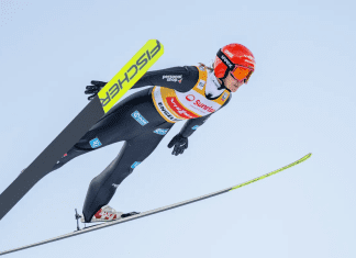 Female ski jumper wins shampoo pack while male takes home $5000