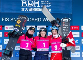 FIS WC Silver for Josie Baff at SBX event in China