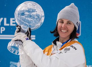 Aussie aerial skier Laura Peel takes the Crystal Globe and her fifth gold
