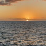 boat sunsetting