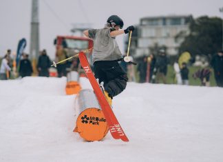 Mt Buller uses winter’s “leftover snow” for summer terrain park in December