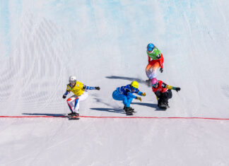 Adam Lambert and Josie Baff take double bronze in FIS WC SBX Cervinia