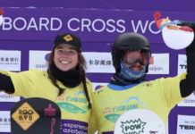 Josie Baff wins silver and Adam Lambert bronze in SBX FIS WC – take yellow bibs